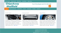 Desktop Screenshot of chipsawaysheffield.co.uk